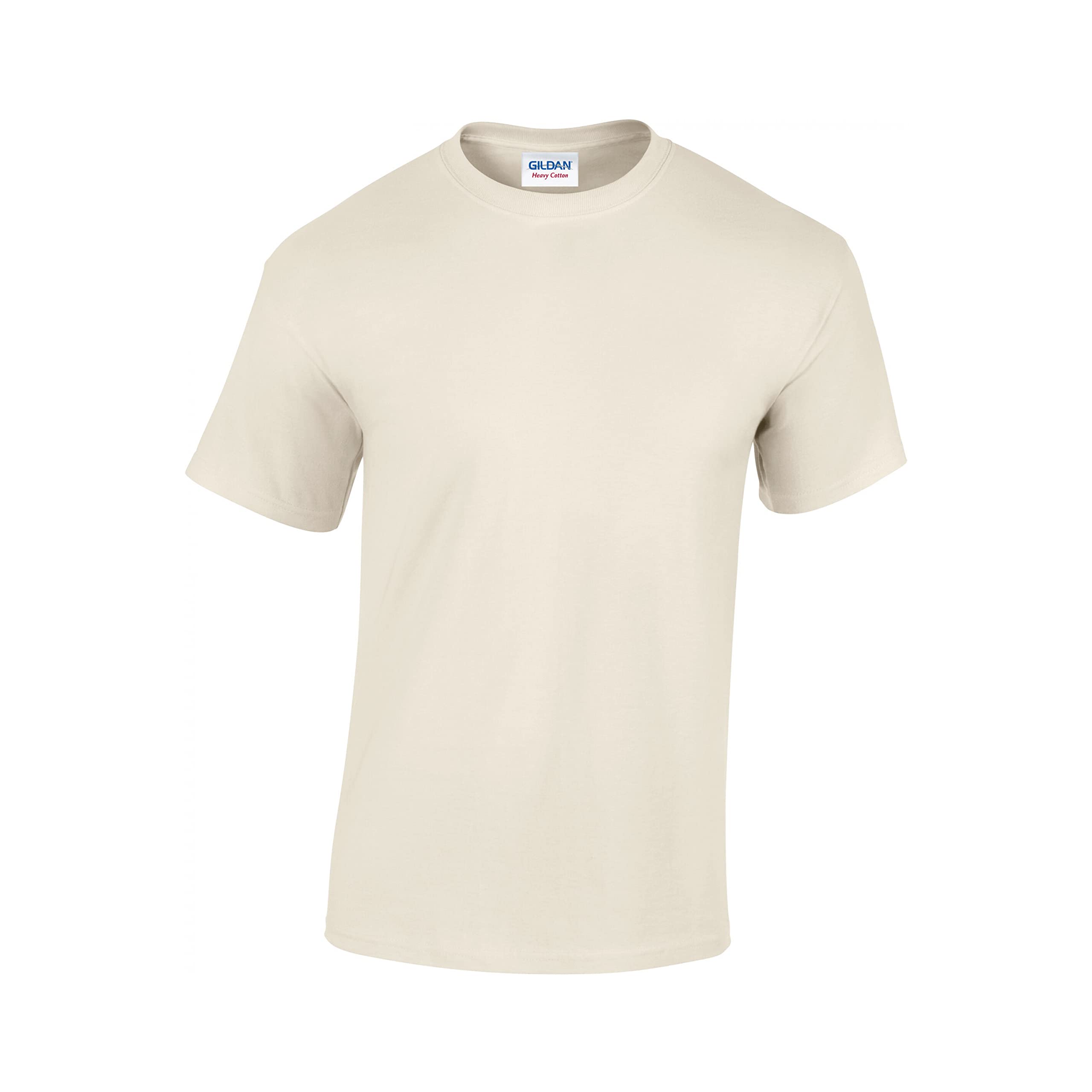 Gildan | Herren T-Shirt | Heavy CottonTM 5000, Natural, bis Größe 5XL