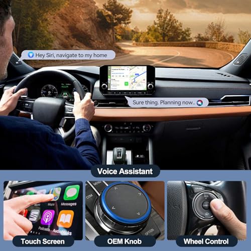Febotak Wireless CarPlay Adapter, Superschnelle Upgrade von Wired CarPlay auf Wireless, Plug und Play, Mini & Stabiler CarPlay Wireless Adapter kompatibel mit iPhone iOS 10+ & Autos mit Wired CarPlay