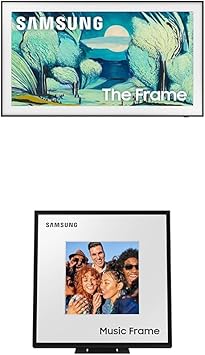 Samsung 43-Inch Class The Frame LS03F 4K QLED Smart TV w/Music Frame Included