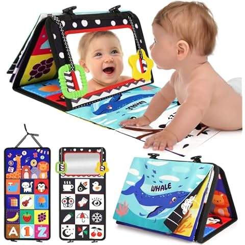 URMYWO Tummy Time Black and White Toy Cover