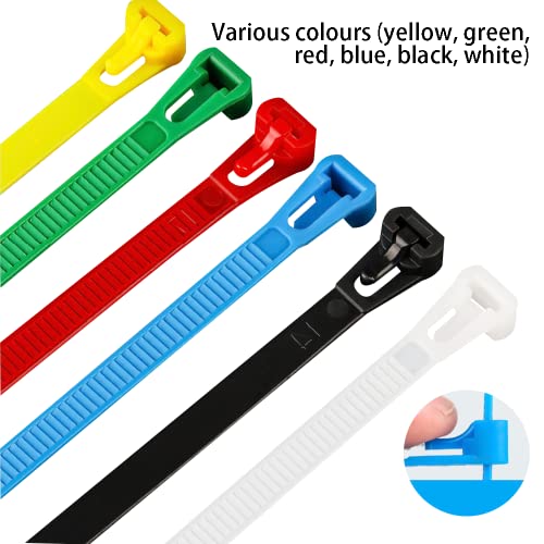 Cinchos de plástico de colores 20 Imagen adicional