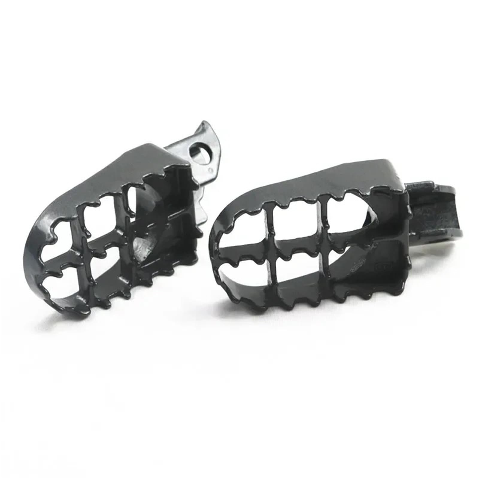 Repose-pieds en acier gris moto pour Suzuki DR250 DR350 DR650 1990-1998