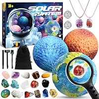 iKidiki Crystals and Gemstones - 16 Gems, 4 5 6 7 8 9 10 Year Old Boy Girl Gifts Gem Dig Kit Toys for 4-10 Year Olds Boys Girls Educational Science Kits with Crystals, Rocks and Stones