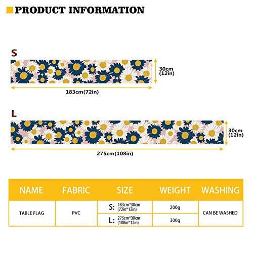 Seanative D25-0827-38 Long Table Runner Non-Slip Tablecovers Aztec Tribal Geometric Print Desk Flag Kitchen Decor Polyester Washable thumb #1