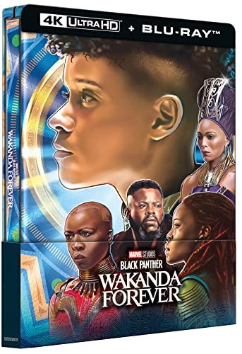 Black Panther: Wakanda Forever (Steelbook Wakanda) (4K UHD + Blu-ray)