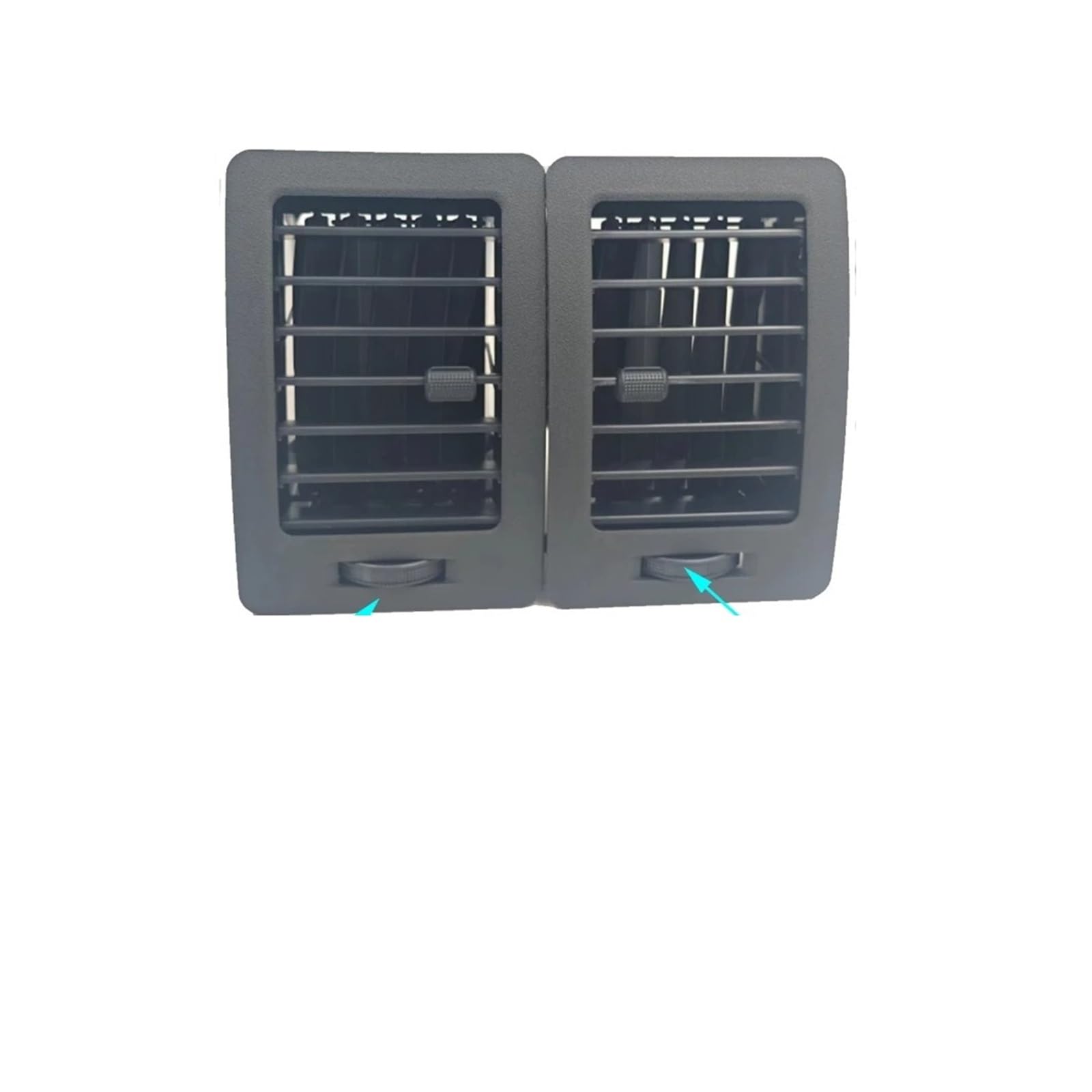 Ohocean A-2Pcs Air Outlet For Toyota For Hilux 2004-2015 Parts A/C Air Vent Outlet Car Front Central Dashboard Panel Left Right Assembly Car Conditioner Outer Vent Air(A-2Pcs Air Outlet)