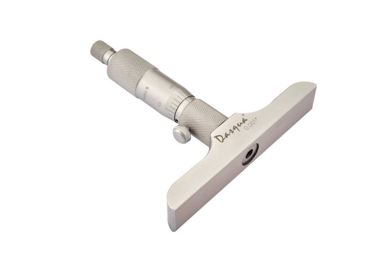 Dasqua 4612-5115 micrómetro de profundidad 0-3"