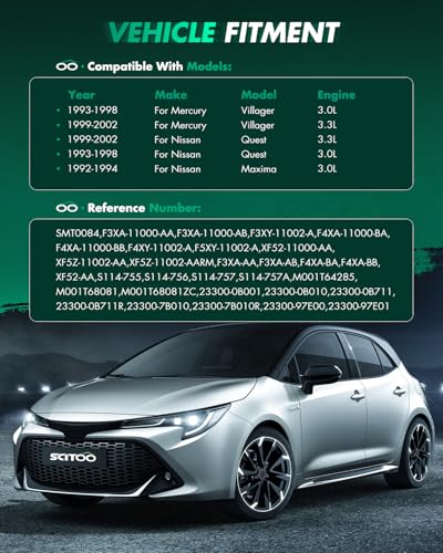 Image of SCITOO Motor Starter for SMT0084 Starters Fit for Mercury for Villager 1993-2002, for Nissan for Maxima 1992-1994, for Nissan for Quest 1993-2002