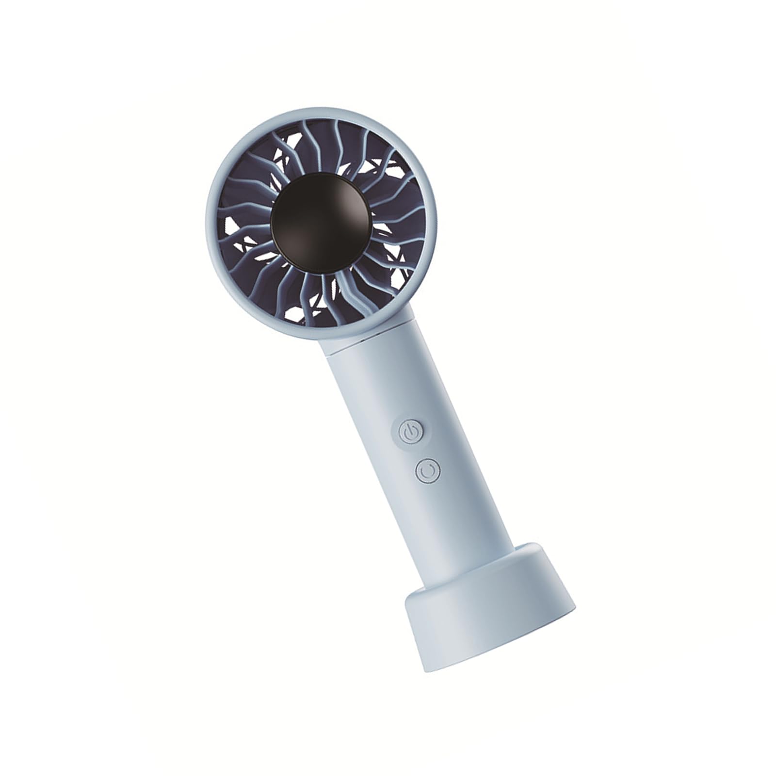 Ventilador portátil de mano recargable por USB con batería ajustable de 100 velocidades