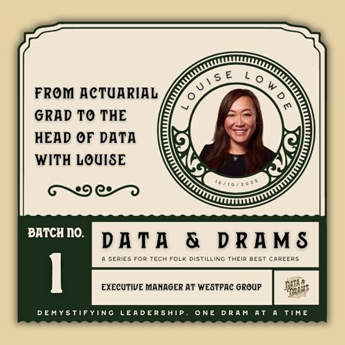 『From Actuarial Grad to the Head of Data with Louise Lowde』のカバーアート