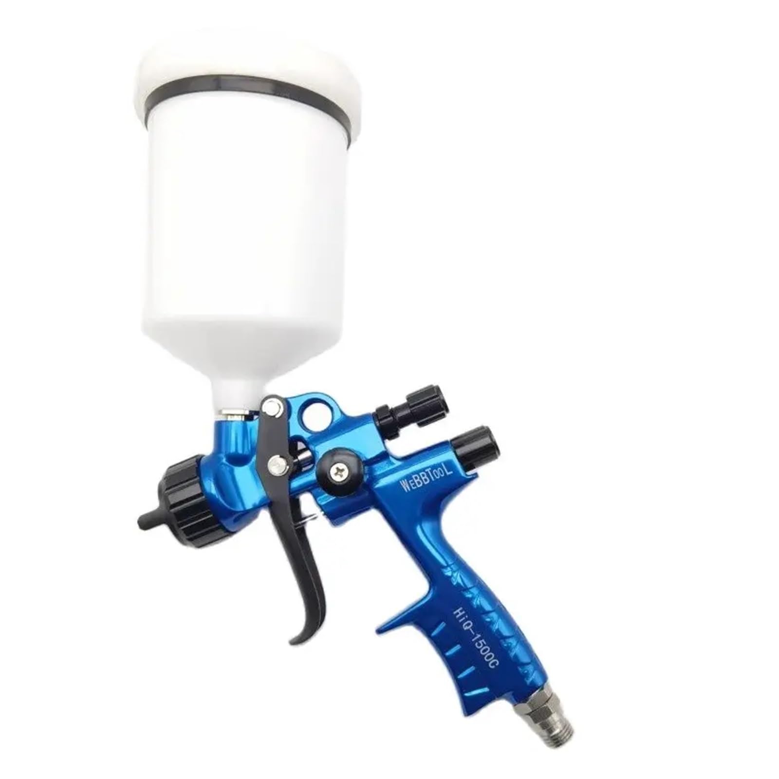 Blue LVLP High Efficiency Car Paint Spray Gun 1.3MM Nozzle Oil Based Water Guns