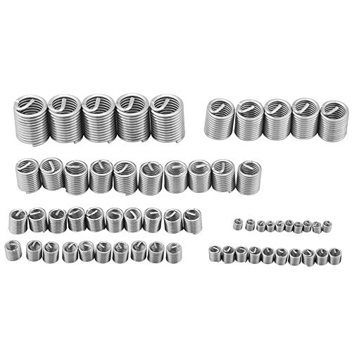 Solomi Threaded Inserts – Thread Repair Kit Stainless Steel M3 M4 M5 M6 ...