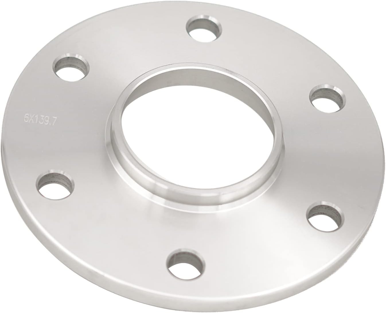 West Coast Wheel Accessories 6x5.5 (6x139.7) Hub Centric Spacers 78.1mm Centerbore .375" Thickness with Lip (Sold Individually) Fits GMC, Chevrolet and More | Fixes Minor Clearance Issues