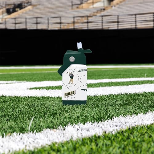 Image of Logo Brands NCAA Mascot Stainless-Steel Kids Bottle -Soft Silicone Mouthpiece, Easy To Carry, Kid-Friendly Design- Great For School & On-The-Go