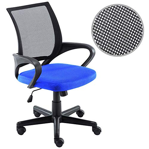 Grazie al comodo schienale ergonomico alla comoda seduta e ai due braccioli in nylon questa sedia aiuta a mantenere costantemente una postura perfetta durante il lavoro al computer garantendo il massimo confort quando si è davanti alla scrivania anche per lunghe sessioni di seduta. Il design moderno e minimale e i materiali utilizzati rendono questa sedia da ufficio un complemento d'arredi di alta qualità che valorizza l'arredo della camera o dell ufficio.