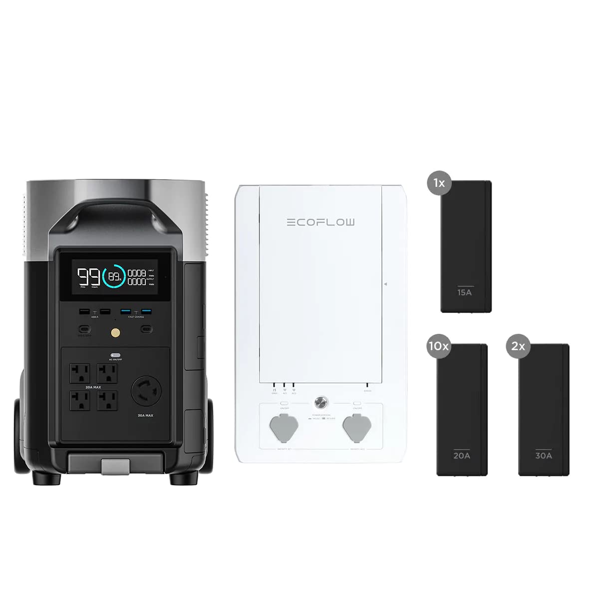 Amazon.co.jp: EcoFlow DELTA Pro+スマートホームパネルセット : 産業 