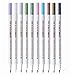 Metallic Marker Pens ,Soft Brush Tip Pens,Set of 10 Colors
