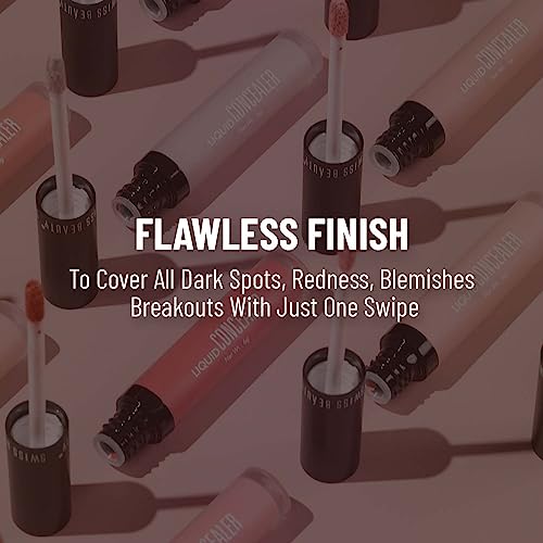 Swiss Beauty Liquid Light Weight Concealer With Full Coverage |Easily Blendable Concealer For Face Makeup | Sand Sable, 6G - Image 5