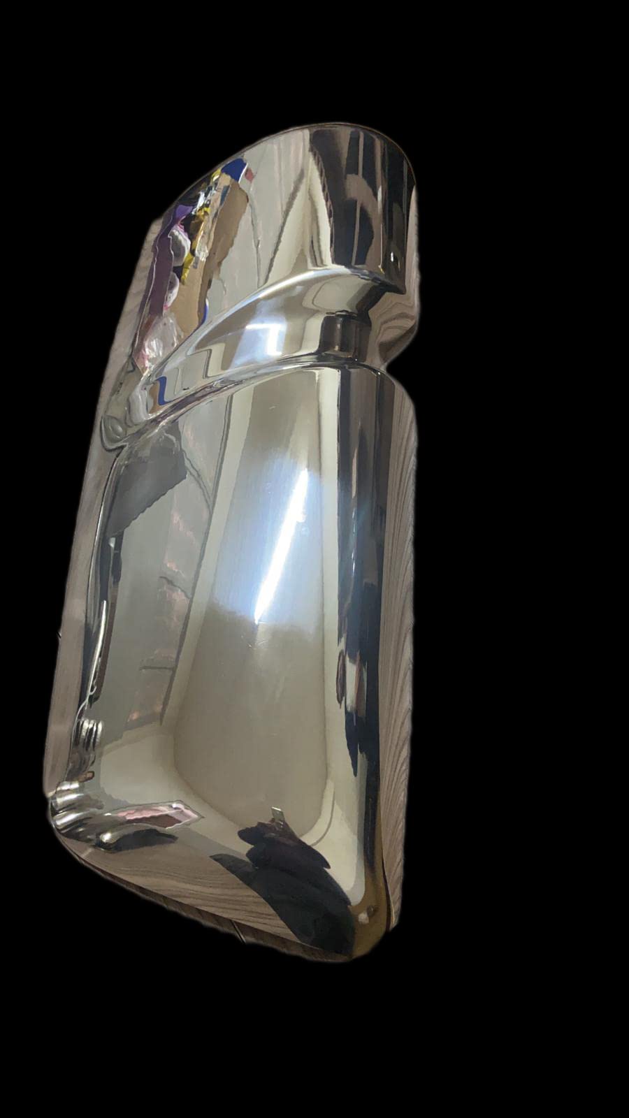 2 pezzi – acciaio inox pressato specchio copertura applicazione adatto per S-Way