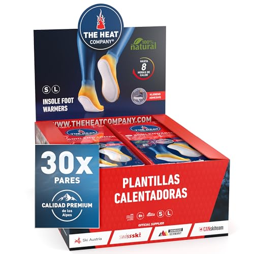 THE HEAT COMPANY Plantillas Calentadoras Adhesivas - 8h de pies Calientes