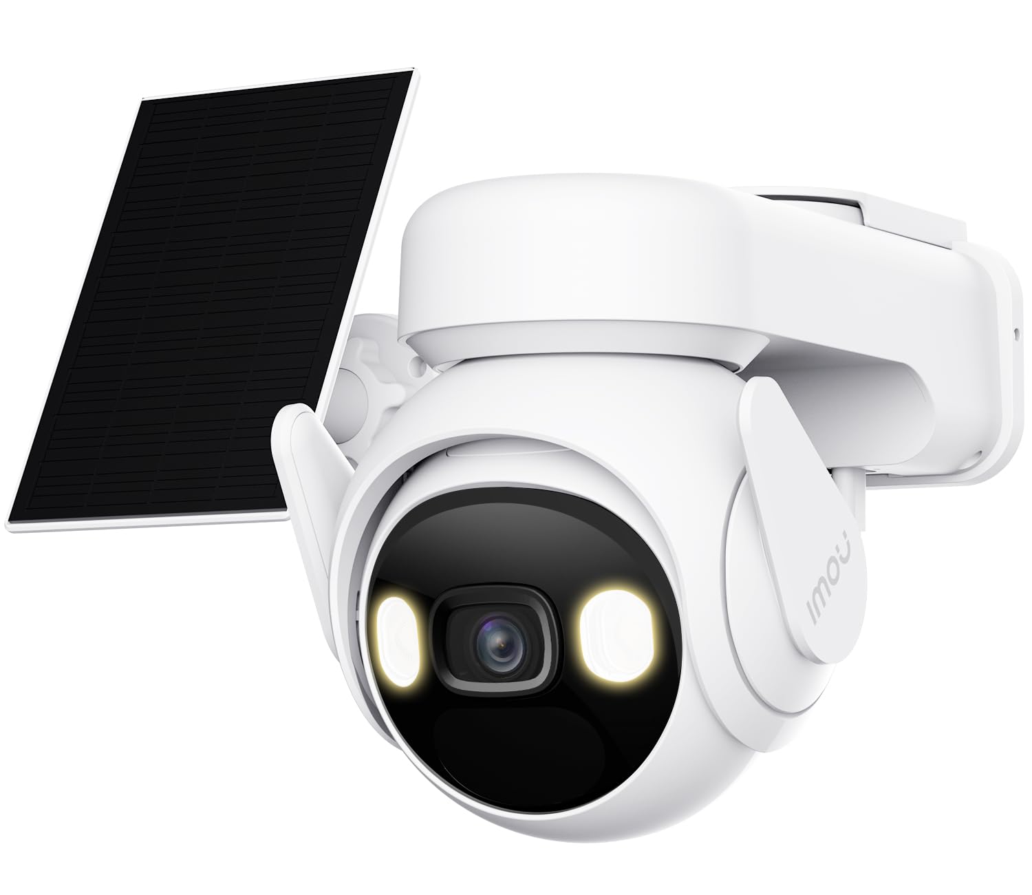 Imou 2K Telecamera Wi-Fi Esterno Senza Fili con Batteria 15000mAh, Videocamera Sorveglianza Pannello Solare, Audio Bidirezionale, Rilevamento PIR & Umano, Visione Notturna a Colori, IP66 Cell PT Kit