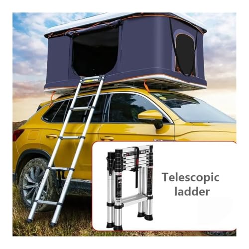 Carpa de techo rígida para auto camping exterior miniatura 7