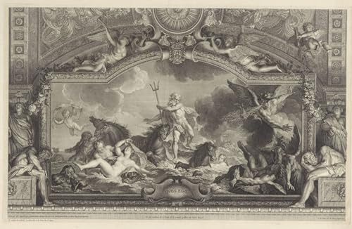 Affiche Neptune calme de Bernard Picart impression sur toile décoration de bureau 60x90cm