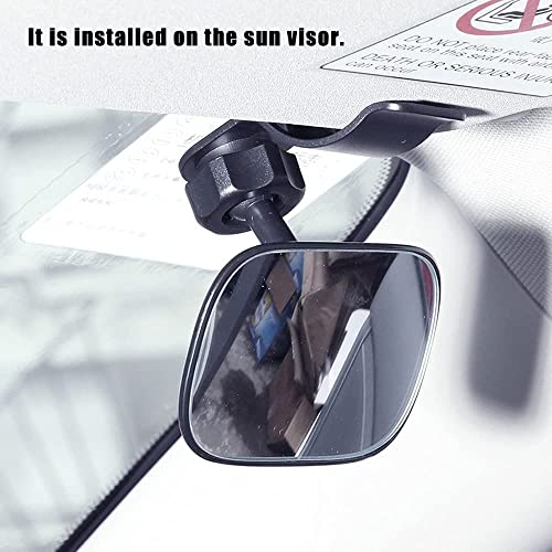 Hlily Espelho retrovisor interno automotivo para bebê espelho convexo grande angular para bebê crian