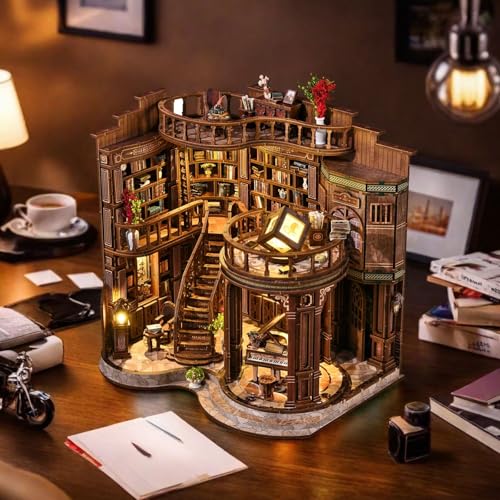 Maison de poupee miniature en bois Lannso AWO2-003 a fabriquer soi-meme - 7