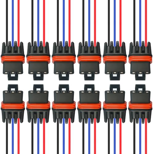 12 Pack Polaris Pulse Bar Pigtail Connectors Ranger RZR 2018-2026