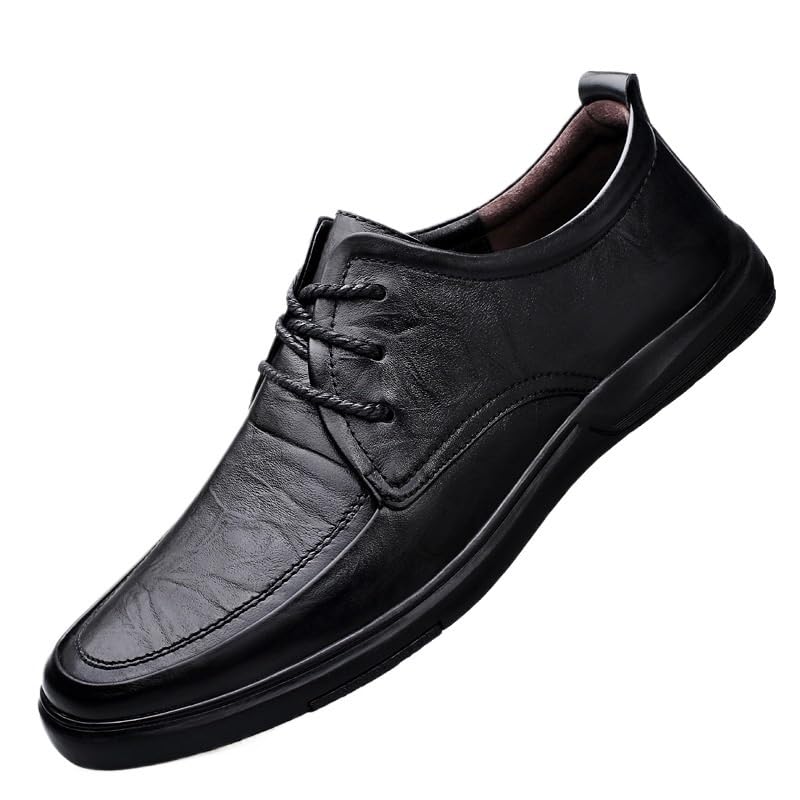 Men's Formal Shoes Dress Oxford Luxury Leather Party Business Tuxedo Wedding Anti-Slip Non Slip Resistant Formal Pointed Toe Lace-up