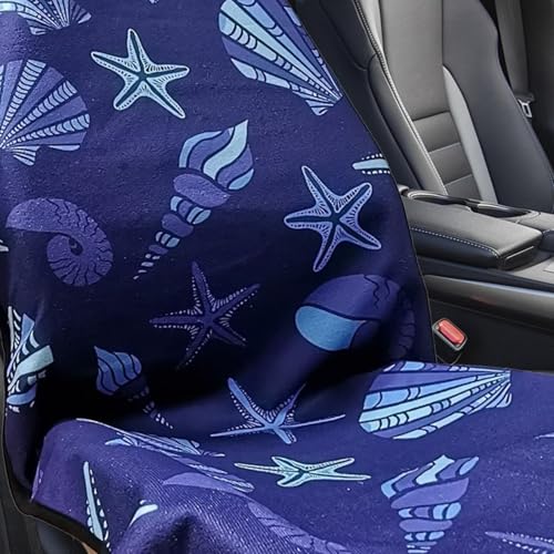 Protection de siège en serviette imperméable pour chien et retour de plage
