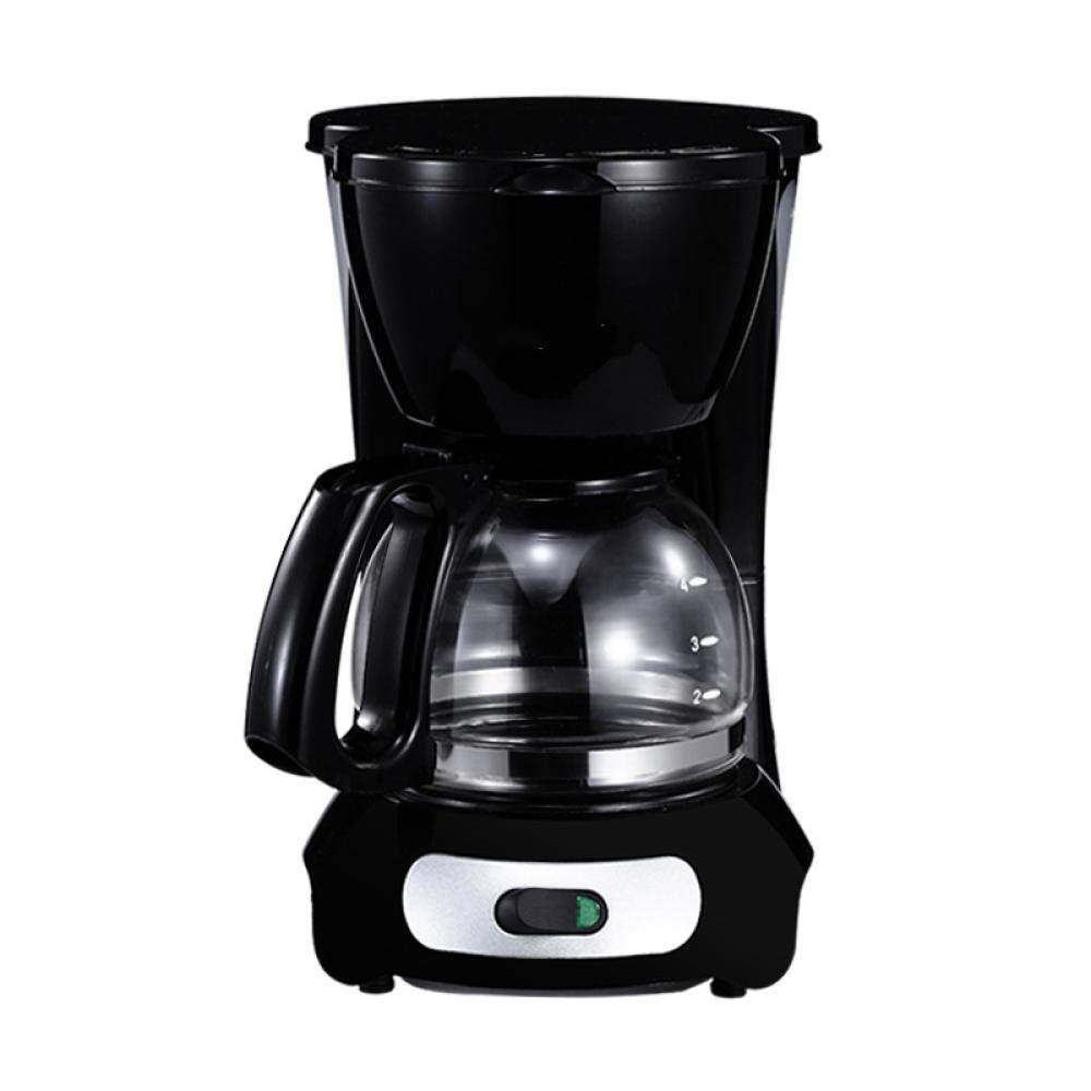 Máquina de café tipo goteo, máquina automática de conservación de calor para el hogar, operación simple con un botón, 600 ml de gran capacidad, máquina de café para beber té