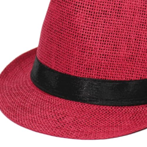Kids Straw Hat Beach Hat Summer Girls and Boys Children Top Hat Sun Protection Hat for Travel Trips Backpacking Outdoor3