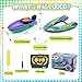 LAFALA Remote Control Boat for Kids with Inflatable Bumper Rechargeable Battery USB Charge rc Boat for Pool Kids 8-12 Years Birthday Gift Summer Water Toy Purple