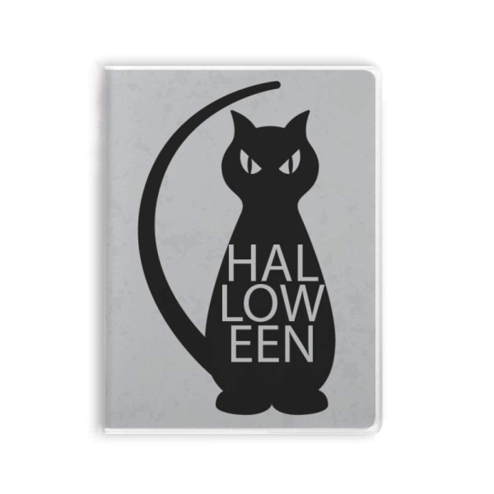 Carnet Halloween à motif chat noir parfait pour vos notes de bureau - 4