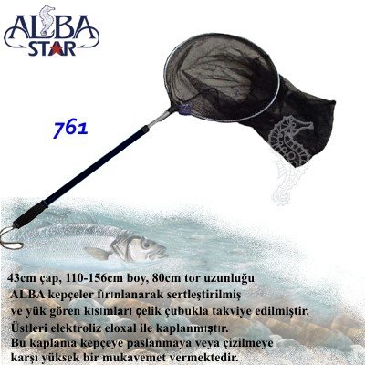ALBA STAR Teleskopik Balıkçı Kepçesi 761 Standart