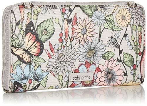 Image of Sakroots Smartphone Crossbody Purse - Women's Cellphone Bag & Wallet For Everyday - Convertible Wristlet With Zipper
