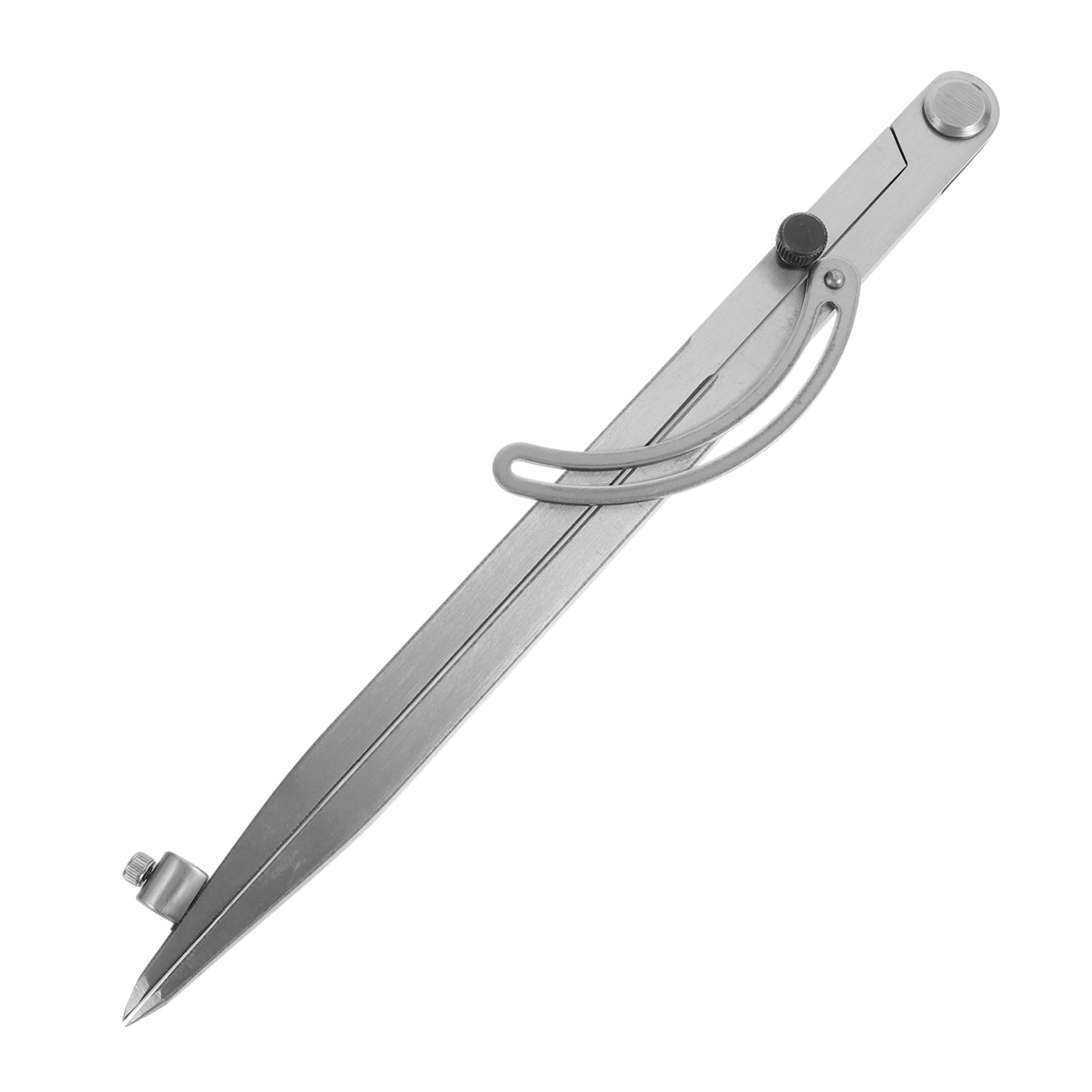 Housoutil 5 Pièces Compas pour Étudiants avec Support de Crayon Outil de Traçage pour Mathématiques Technique et Menuiserie
