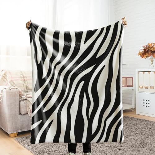 ふわとろ 毛布 ふわふわ毛布 ソファーカバー 膝掛け ハンサムなゼブラ プリント 冬 もふもふ とろとろケット ひざ掛け 冬用 キャンプ 軽い 速乾 四季適用 静電防止 軽量