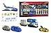 Produktbild Majorette  Big Theme Set Airport  Miniatur aus Metall  Flughafenkoffer  Verkehrszeichen  212057720038