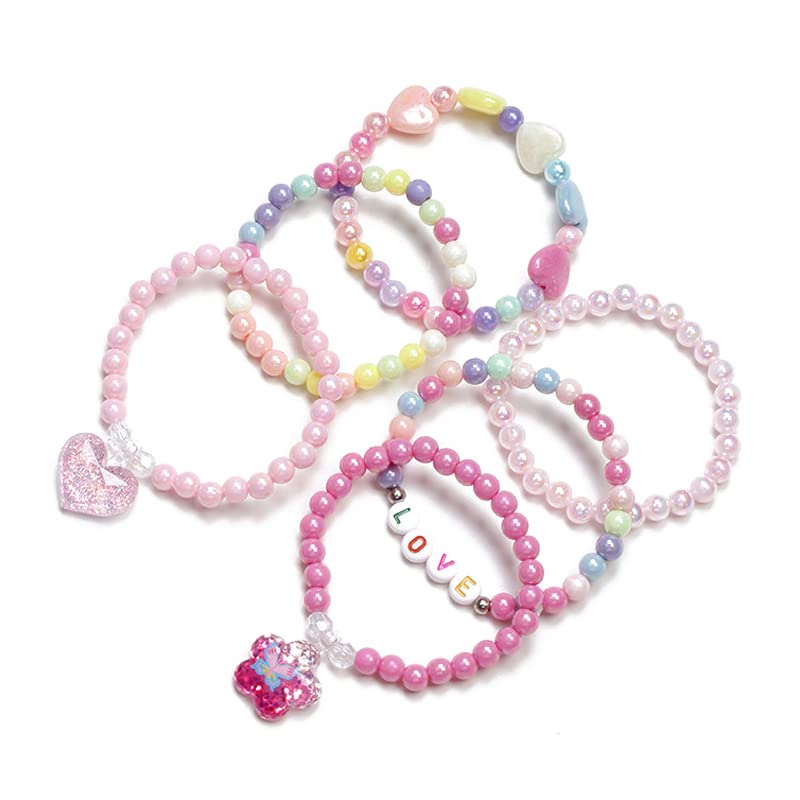 Amazon.co.jp: [AAGWW] ブレスレット アクリル素材 DIY 手作りビーズ