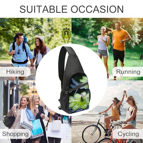 Sling Bag crossbody para mujer y hombre pequeño miniatura 5