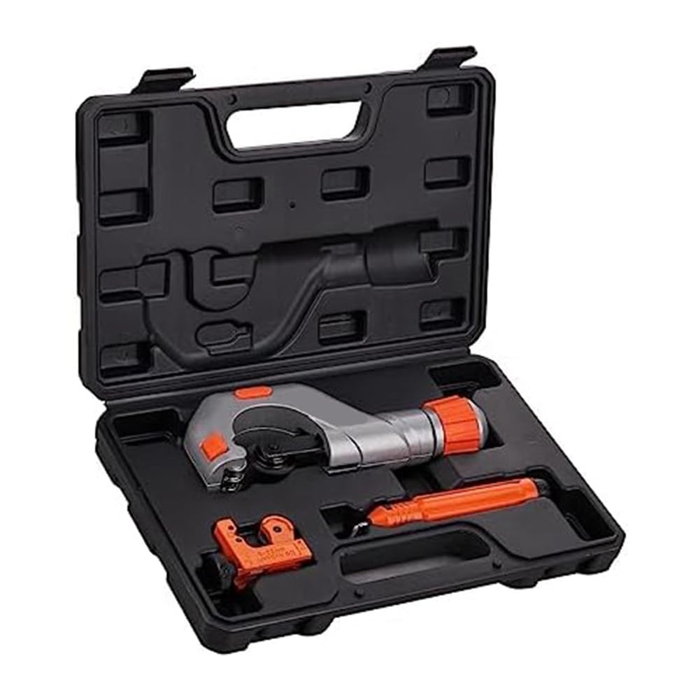 Bloepum 3 PC Tubing Cutter Set 3/16-2Inch O.D. Copper Pipe Cutter,1/8-7/8Inch O.D. Fit for Copper,Aluminum