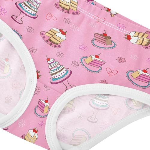 Little Girl Underwear Toddler Panties Kids Undies Cake Soft Cotton Briefs 2T-8Y4