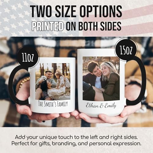 Taza Personalizada con Foto y Texto 15 Onzas miniatura 4
