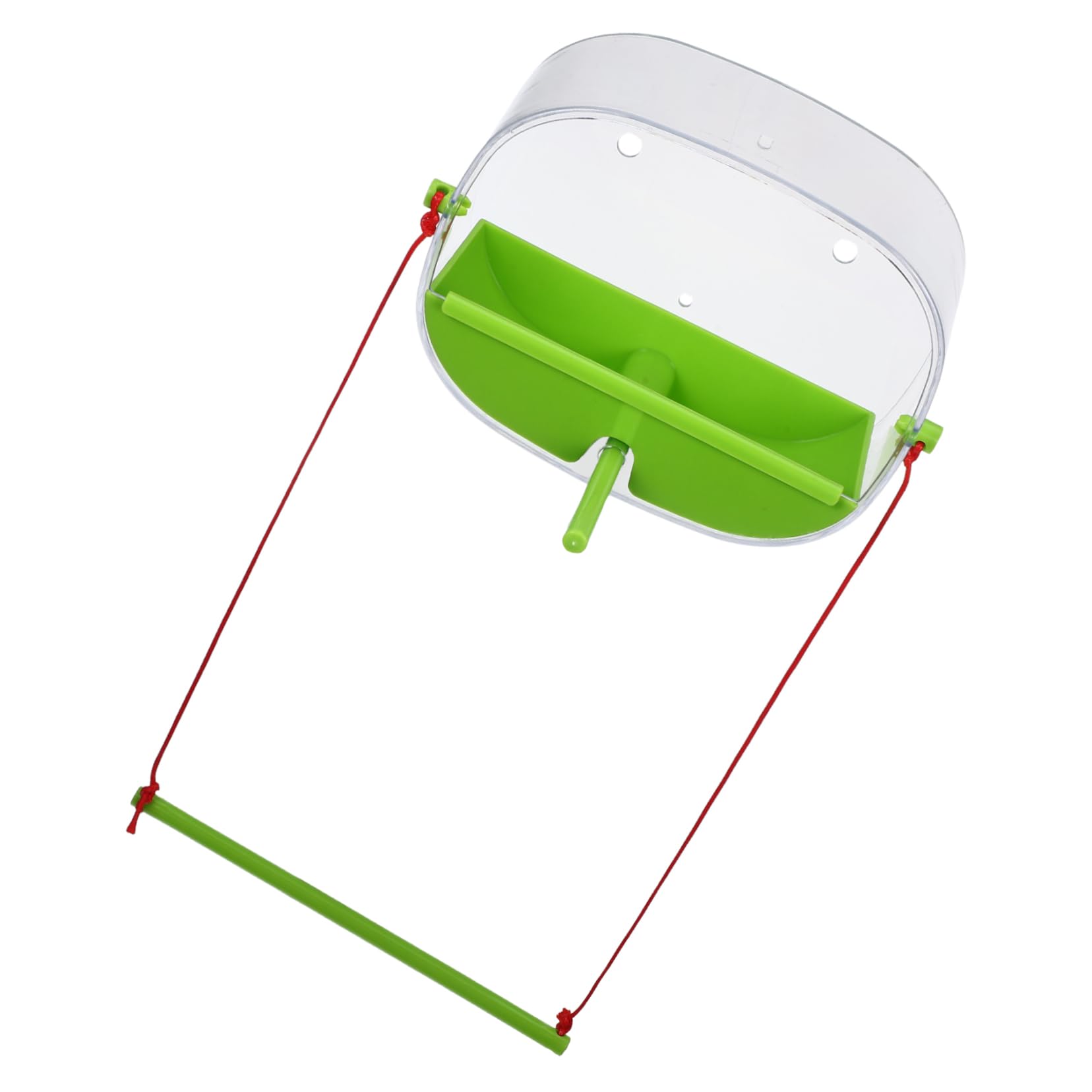 BESPORTBLE 3 Juegos Comedero para Pájaros Alimentador De Ventana Comederos para Pájaros Comedero De Agua para Soporte De Ventana para Comedero De Colibrí Educación Física Green