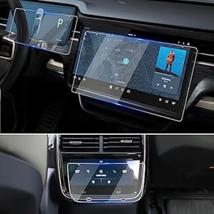 YEE PIN 2022 2023 R1S Screen Protector for Rivian R1S Accessories, 2022 2023 R1T Screen Protector for Rivian R1T Accessories, for Rivian Screen Protector Compatible with Rivian R1T R1S Main, Navigation & Back Screens