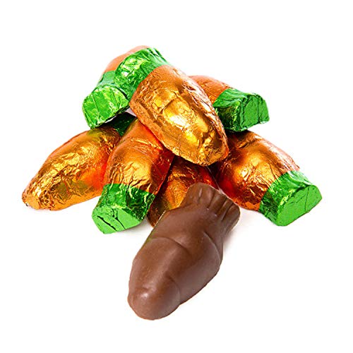 Parsnip Pete's Double Crisp Chocolate Flavor Carrots - Individually Wrapped Easter Candy - Great For Gift Baskets - Delightfully Smooth and Crunchy - 5 Lb - Thumbnail 3