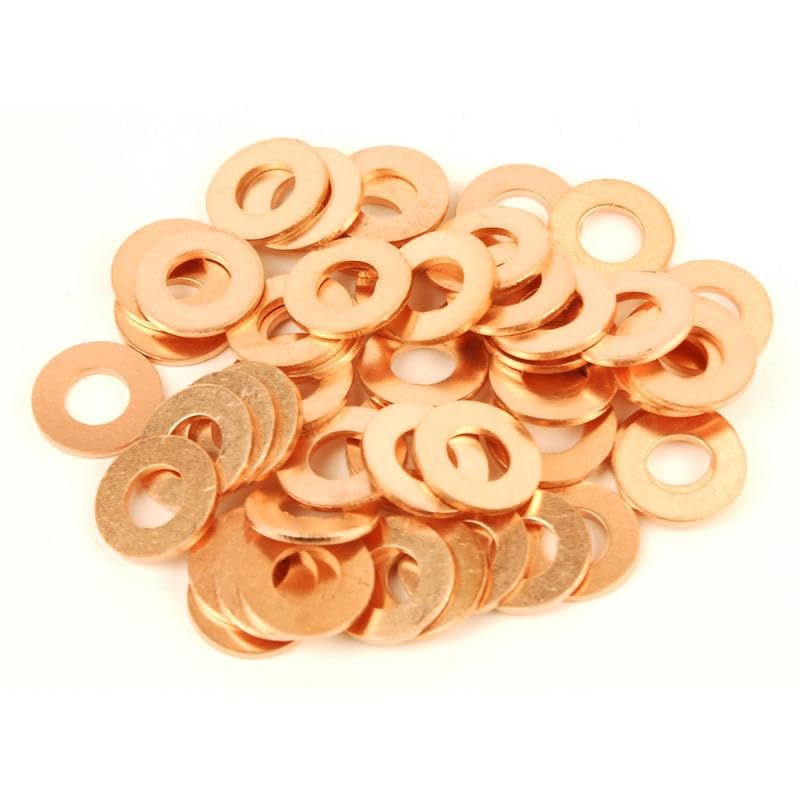 Lot De 2 Joints De Bouchon De Vidange En Cuivre Dorman 095-026CD - Compatibles Avec De Nombreux Véhicules